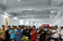 Kapolres Dharmasraya AKBP Kartyana Widyarso Wardoyo Putro membuka Turnamen E-Sport Kapolri Cup.( poto : padek.jawapos.com )