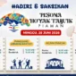 Prosesi Hoyak Tabuik Piaman 2026 mencapai puncaknya di Pantai Gandoriah, Kota Pariaman, Minggu (28/6/2026).( poto : padek.jawapos.com )