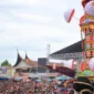 Puncak hoyak tabuik tahun 2025 lalu.( poto : padek.jawapos.com )