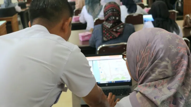 Peluncuran platform digital yang digagas oleh Dinas Kesehatan Kota Padang ini dilangsungkan di Aula Dinas Kesehatan Kota Padang.( poto : padangkita.com )