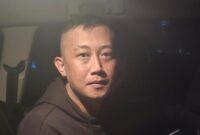 Tampang Taufik Hidayat penganiaya wanita di Bandung.( poto : istimewa )