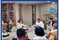 Wali Kota Sungai Penuh Alfin, S.H. bersama Gubernur Jambi Dr. H. Al Haris menggelar audiensi langsung dengan Kementerian Lingkungan Hidup/Badan Pengendalian Lingkungan Hidup (BPLH) Republik Indonesia di Jakarta pada Senin (20/7/2026).(poto: prokopim Sungai Penuh).