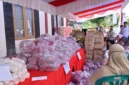 Pemerintah Kota Payakumbuh menggelar program gerakan pangan murah payakumbuh di halaman Kantor Camat Payakumbuh Barat pada Rabu (22/7/2026).(poto: kabarsumbar.com).