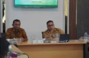Wali Kota Padang Panjang Hendri Arnis saat membuka Rapat Koordinasi Gugus Tugas Reforma Agraria di Balai Kota pada Selasa (21/7/2026).(poto: kabarsumbar.com).