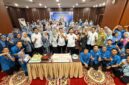 Manajemen rumah sakit menggelar acara syukuran peringatan HUT Semen Padang Hospital yang ke-13.(poto: radarsumbar.com).