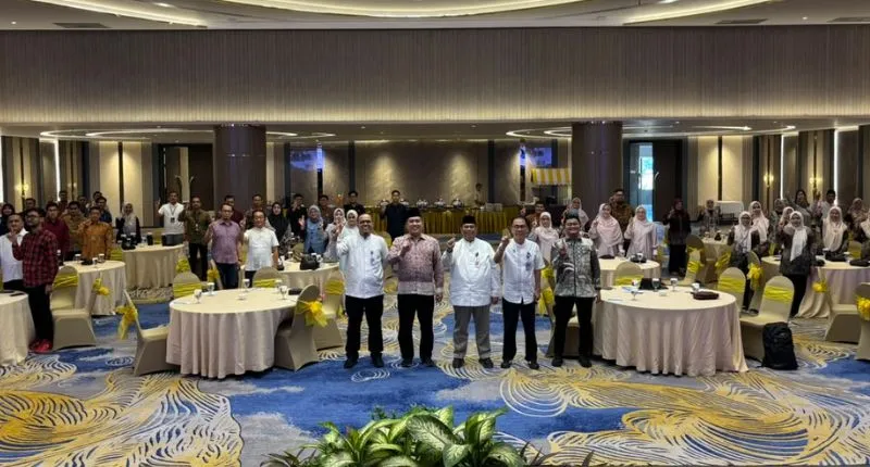 Badan Pengelola Keuangan Haji (BPKH) bersama Bank Nagari Syariah terus memperkuat literasi masyarakat tentang penyelenggaraan ibadah haji.(poto: padangkita.com).
