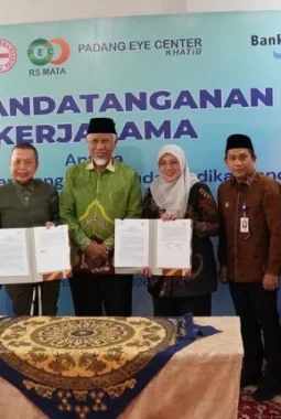 Bank Nagari dan Padang Eye Center Perkuat Sinergi Layanan Kesehatan