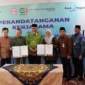 Bank Nagari dan PT Muda Medika Mandiri, perusahaan yang memayungi usaha bidang layanan kesehatan Padang Eye Center (PEC).(poto: padangkita.com).