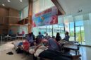 Semen Padang Hospital kumpulkan 97 kantong darah PMI pada aksi donor darah memperingati HUT ke-13 di Lobby SPH Padang.(poto: radarsumbar.com).
