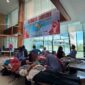 Semen Padang Hospital kumpulkan 97 kantong darah PMI pada aksi donor darah memperingati HUT ke-13 di Lobby SPH Padang.(poto: radarsumbar.com).