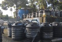 Kejari Pariaman menetapkan 3 tersangka korupsi proyek septic tank 2023.(poto: infosumbar.net).