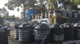 Kejari Pariaman menetapkan 3 tersangka korupsi proyek septic tank 2023.(poto: infosumbar.net).