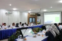 Perum BULOG menerima Kunjungan Kerja Badan Akuntabilitas Keuangan Negara (BAKN) DPR RI beserta rombongan Anggota BAKN DPR RI di Kantor Wilayah BULOG Sumatera Barat.(poto : padangkita.com ).