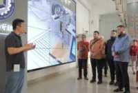 Wali Kota Padang Fadly Amran memimpin kunjungan ke Foshan Polytechnic.( poto : padangkita.com).