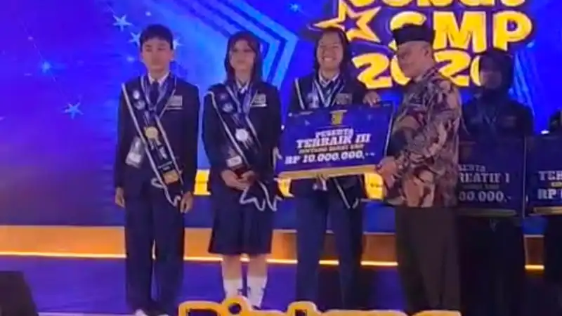 Bintang Sobat SMP Nasional Tahun 2026.(poto: padangkita.com).