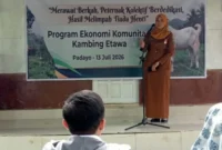 Program Ekonomis Komunitas Kambing Etawa yang dilaksanakan di Padayo Goat Farm, Kelurahan Indarung, Kecamatan Lubuk Kilangan, Kota Padang. (poto: padangkita.com).