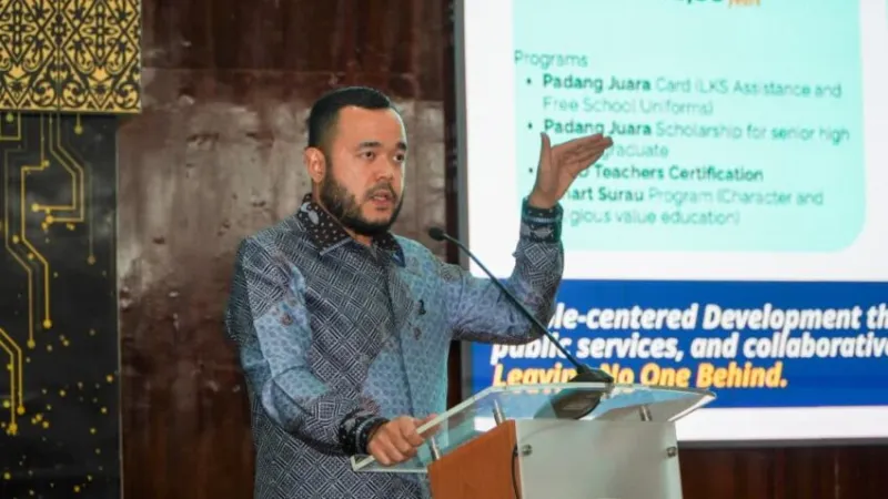 Wali Kota Padang Fadly Amran menjadi keynote speaker pada International Conference on the Social Dimensions of Sustainable Development in Southeast Asia (ICSSD-SEA) 2026.(poto: padangkita.com).