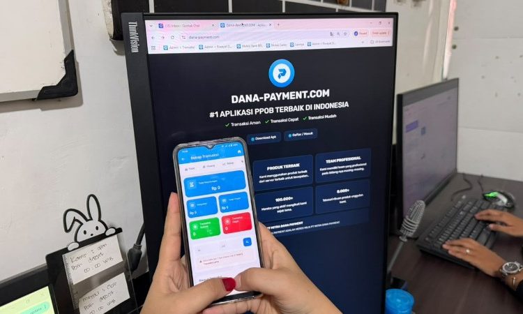 Aplikasi bisnis pulsa DanaPayz.(poto: infosumbar.net).