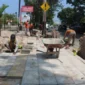 Perbaikan dan pembangunan trotoar yang berada di sepanjang jalan protokol Kota Padang.(poto: padangkita.com).