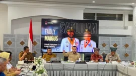 Wali Kota Padang Menerima Tim Monitoring Kementerian Dalam Negeri, Tinjau Proses Rehab Rekon Pasca Bencana.(poto: padangkita.com).