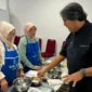 Pelatihan Produk Turunan Kopi Bantjah yang diselenggarakan oleh PT Semen Padang.(poto: padangkita.com)