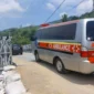 Setelah sempat terputus  ruas Jalan Sitangkai–Tanjung Ampalu di perbatasan Kabupaten Tanah Datar dan Kabupaten Sijunjung kini kembali normal.(poto: padangkita.com).