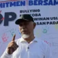 Gubernur Sumbar Mahyeldi Ansharullah saat menghadiri Festival Anak Sumbar dalam rangka Peringatan Hari Anak Nasional (HAN) ke-42 Tahun 2026.(poto: padangkita.com).