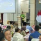 Gubernur Sumbar Mahyeldi Ansharullah saat membuka Entry Meeting Penilaian Maladministrasi Penyelenggaraan Pelayanan Publik Tahun 2026 yang diselenggarakan Ombudsman Republik Indonesia di Auditorium Gubernur Sumbar, Kamis (23/7/2026).(poto: padangkita.com).