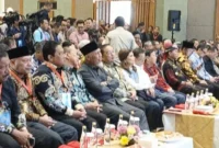 Gubernur Sumatera Barat (Sumbar), Mahyeldi Ansharullah menghadiri Rapat Kerja Asosiasi Pemerintahan Provinsi Seluruh Indonesia (APPSI) yang digelar di NTB.(Poto: padangkita.com).