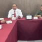 Kepala Badan Kesbangpol Sumbar Mursalim memimpin Rapat Koordinasi (Rakor) Penanganan Terpadu Anak yang Berhadapan dengan Hukum terkait temuan diduga bom di MAN 3 Padang, Kamis (16/7/2026).(poto: padangkita.com).