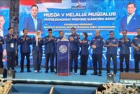 Dewan Pimpinan Daerah (DPD) Partai Demokrat Sumatera Barat menggelar agenda Musdalub Demokrat Sumatera Barat pada Jumat (24/7/2026).(poto: radarsumbar.com).