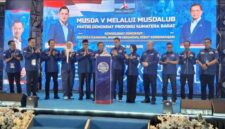 Dewan Pimpinan Daerah (DPD) Partai Demokrat Sumatera Barat menggelar agenda Musdalub Demokrat Sumatera Barat pada Jumat (24/7/2026).(poto: radarsumbar.com).