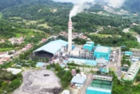 PLTU Ombilin di Kota Sawahlunto, Sumatera Barat (Sumbar).(poto: padangkita.com).