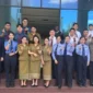 Brigpol Aruni, Polwan yang bertugas di Polres Kepulauan Mentawai bersama polisi dari sejumlah negara yang mengikuti pelatihan internasional di Vietnam.(poto: padangkita.com).
