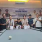 Gelar juara berhasil diraih Ryci Carma, anggota Satresnarkoba Polres Payakumbuh, usai mengalahkan Paul Hendri dari PWI Padang Panjang.( poto: radarsumbar.com).