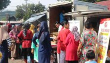 Pemerintah Kota Padang kembali menggelar pasar murah pemko padang di Halaman Masjid Raya Ganting, Kecamatan Padang Timur, Rabu (22/7/2026).(poto: radarsumbar.com)