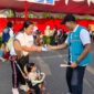 Hadir di Bhayangkara Run, PLN ULP Solok Sosialisasikan Promo Tambah Daya PLN Hingga 27 Juli.(poto: radarsumbar.com).