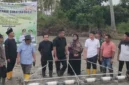 Wakil Gubernur Sumbar Vasko Ruseimy menghadiri penanaman perdana benih padi dengan pola Pertanian Modern–Advanced Agriculture System (PM-AAS).(poto: padangkita.com).