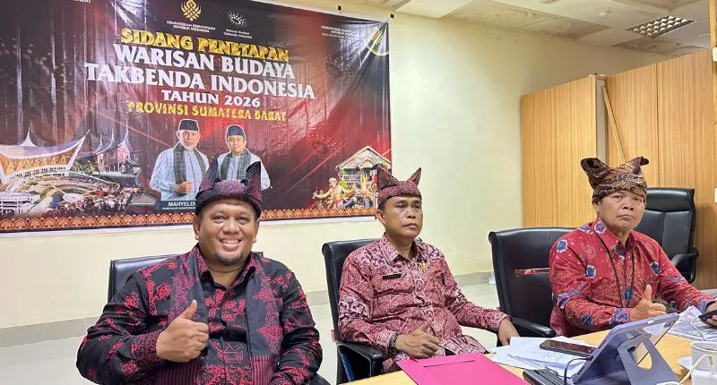 Delegasi Sumbar pada sidang Penetapan yang berlangsung di Jakarta pada 30 Juni hingga 3 Juli 2026.( poto : padangkita.com)