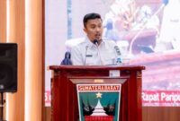 Wagub Sumbar Vasko Ruseimy ingatkan warga waspada penipuan AI tiru suara dirinya.(poto: radarsumbar.com).