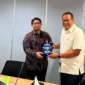 Wali Kota Pariaman Yota Balad mengajukan permohonan bantuan revitalisasi sekolah Pariaman saat menggelar audiensi langsung dengan kementerian di Jakarta, Sabtu (18/7/2026).(poto: radarsumbar.com).