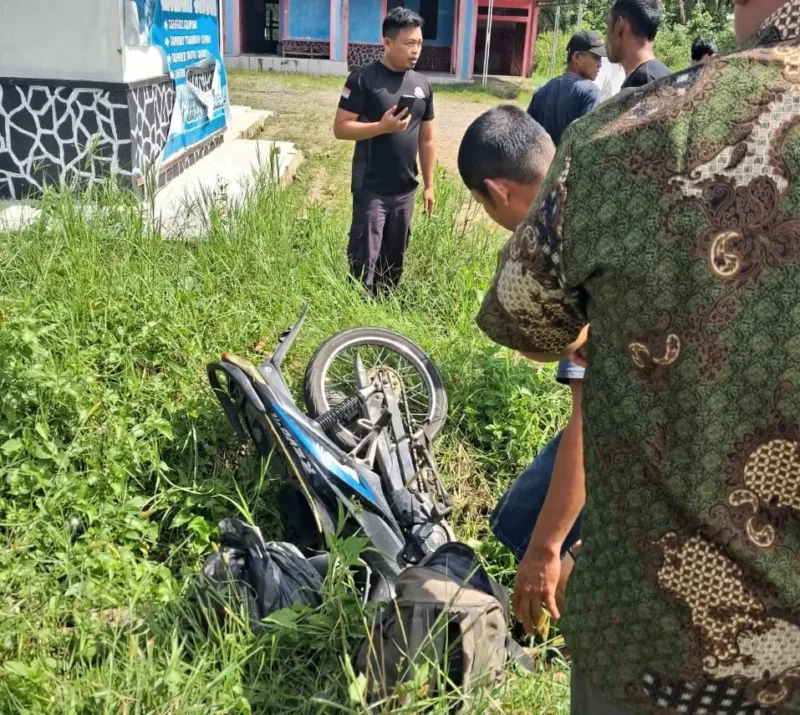 Polsek Talamau, Pasbar menggagalkan upaya curanmor di Nagari Sinuruik.( poto: radarsumbar.com).