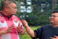 Presiden Klub Semen Padang FC Andre Rosiade.(poto: radarsumbar.com).