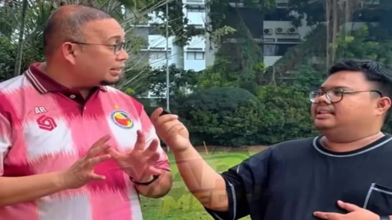 Presiden Klub Semen Padang FC Andre Rosiade.(poto: radarsumbar.com).