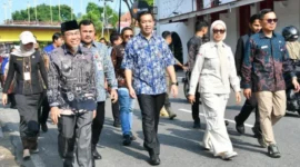 Wakil Wali Kota Padang, Maigus Nasir, didampingi Sekretaris Daerah (Sekda) Kota Padang Raju Minropa, bersama sejumlah kepala OPD.(poto: padangkita.com).