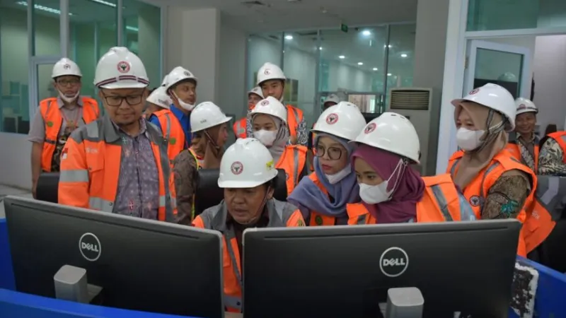 PT Semen Padang menerima kunjungan manajemen PT Pupuk Sriwidjaja (Pusri) Palembang dan PT Petrokimia Gresik, Jumat (17/7/2026).(poto: padangkita.com).