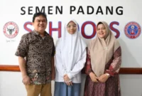 Nayla Irza Ramadhani, Siswa SMA Semen Padang.(poto: padangkita.com).