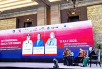Wali Kota Pariaman Yota Balad, menjadi pembicara dalam 