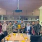 Jajaran Pemerintah Kota (Pemko) Pariaman yang dipimpin Wali Kota Pariaman Yota Balad bersama jajaran Program Pendidikan Vokasi Universitas Indonesia (UI) di Kampus UI.(poto: padangkita.com).
