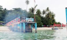 Dermaga Apung Rusak, Kunjungan Wisatawan Pulau Angso Duo Pariaman Anjlok